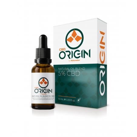 Origin cbd 5% 10ml natural oil blend soria natural