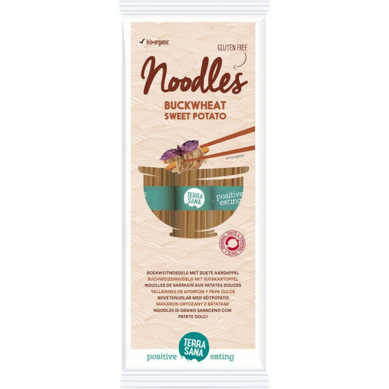 Noodles trigo sarraceno boniato 250gr terrasana