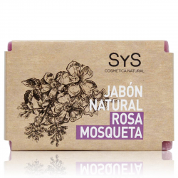 Jabon rosa mosqueta 100g pastilla sys