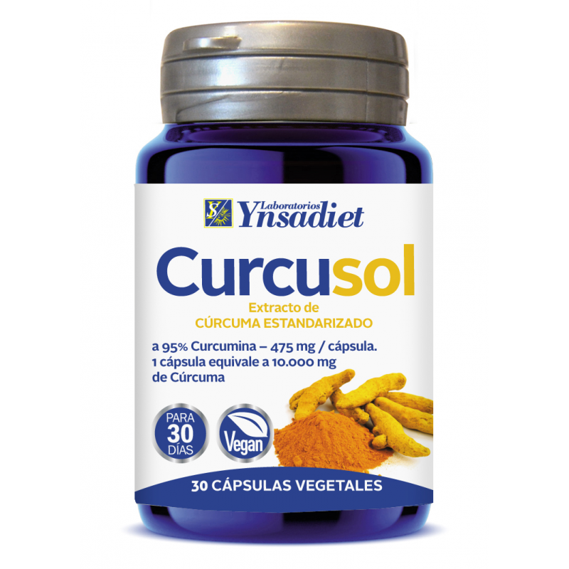Curcuma (curcusol) 30caps ynsadiet