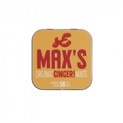Caramelos jengibre bio 58 unidades max's mints