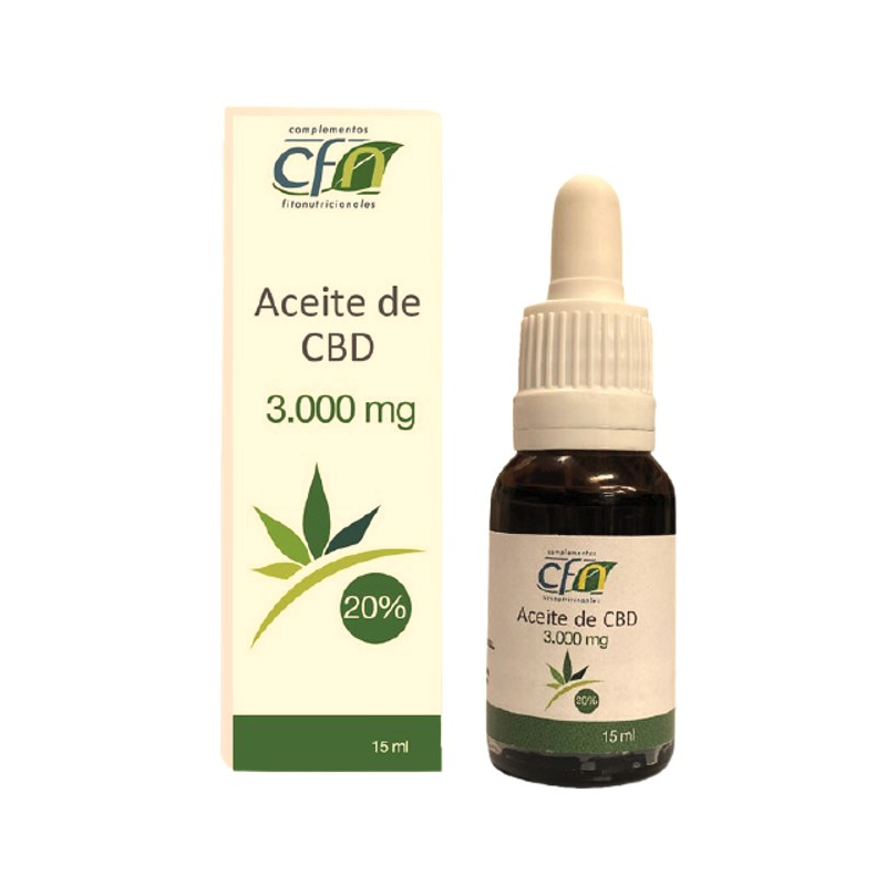 Aceite cbd 20% 3000 mg 15ml cfn