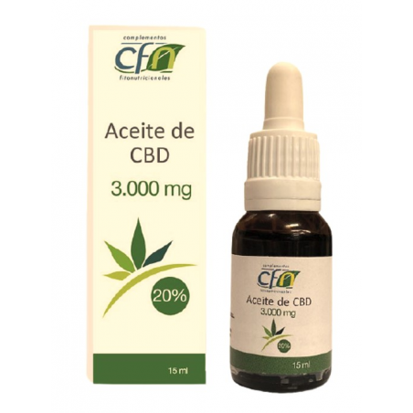 Aceite cbd 20% 3000 mg 15ml cfn