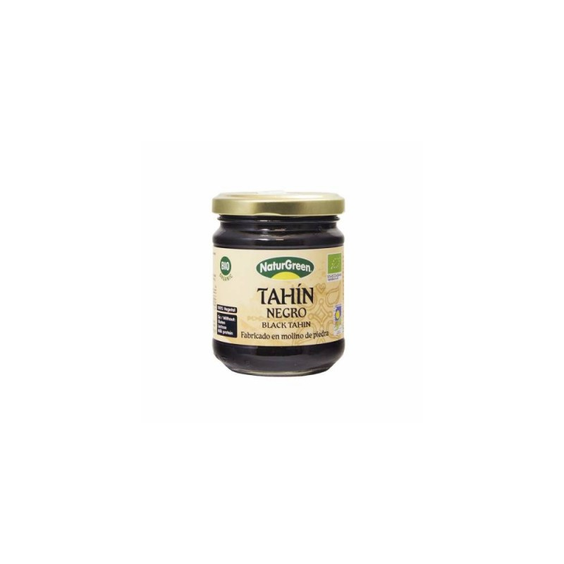 Tahin negros/g vegan bio 180g naturgreen
