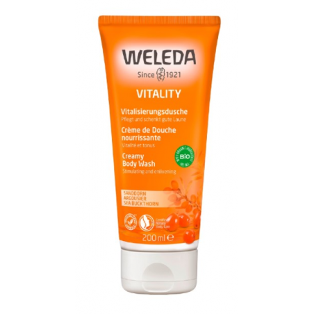 Crema ducha espino amarillo 200ml bio weleda