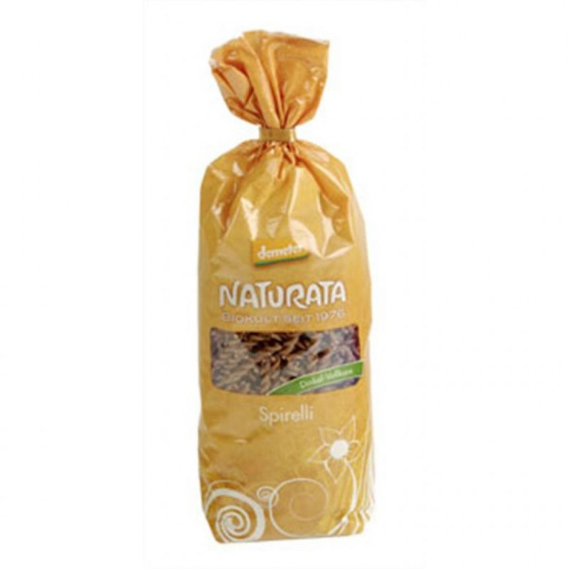 Espirales espelta integral 500gr bio naturata