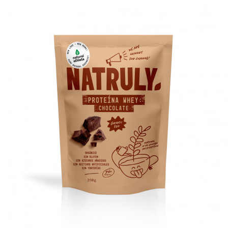 Proteina whey chocolate 350gr.natruly