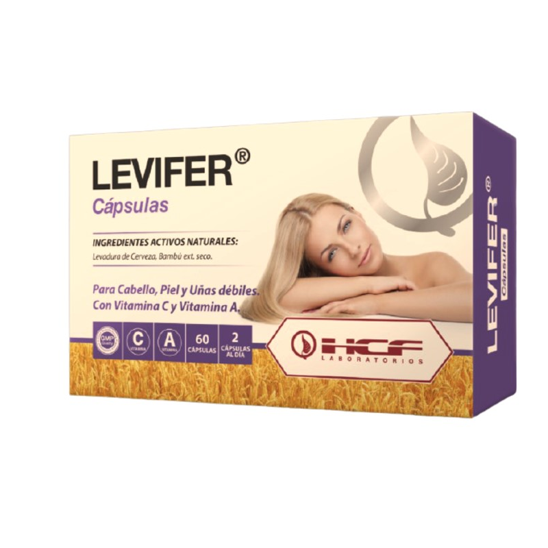 Levifer 60 capsulas 400mg hcf