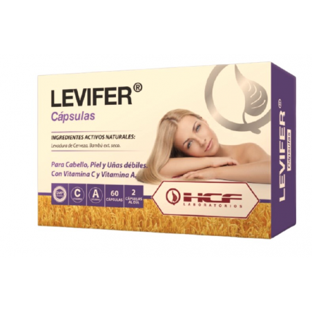 Levifer 60 capsulas 400mg hcf