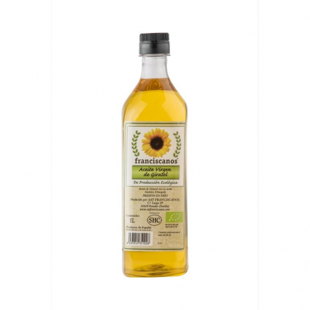 Aceite girasol virgen ecologica 1l franciscanos
