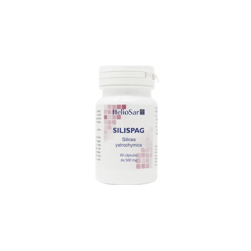 Silispag 60 capsulas 500mg heliosar