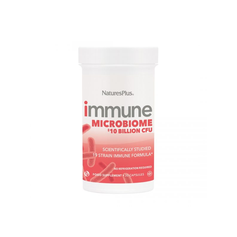 Immune microbiome 30 capsulas natures plus