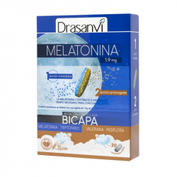 Melatonina bicapa retard 30comp 834mg drasanvi