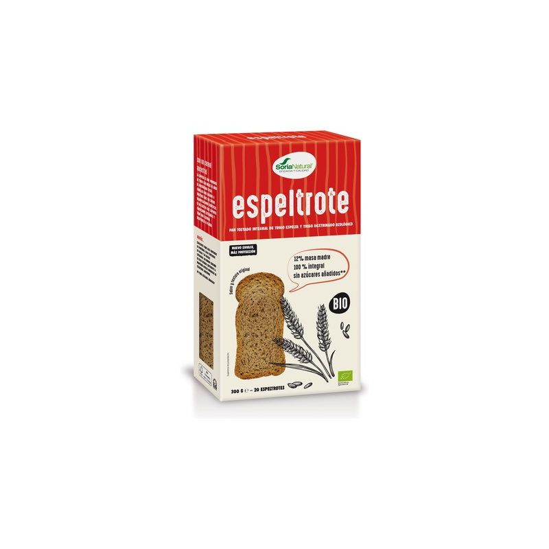 Espeltrote 300g bio soria natural