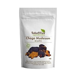 Chaga mushroom salvaje siberiano 100gr salud viva