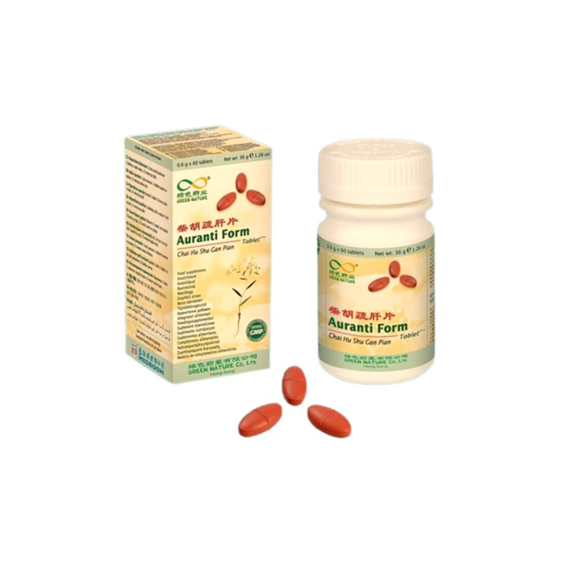 F china 57 auranti form chai hu shu gan pian 60tb