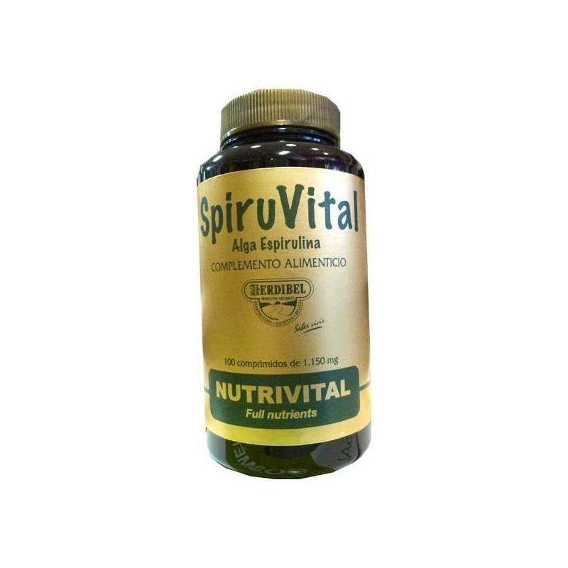 Spiruvital nutrivital 100comp 1150mg herdibel