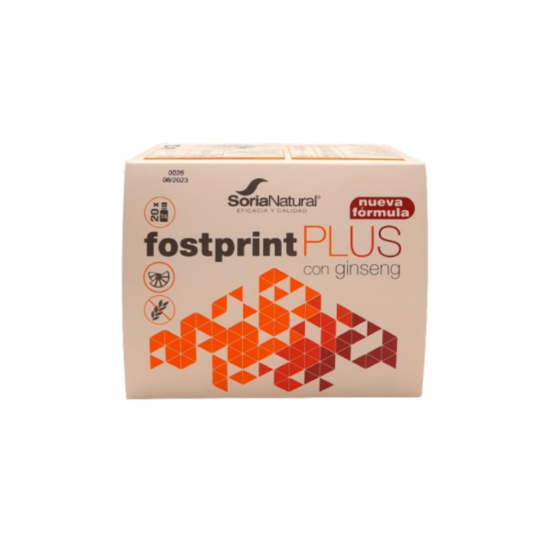 Fost print plus ginseng  20 viales soria natural