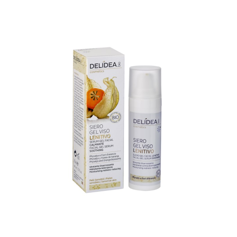 Serum gel facial calmante delidea bio 30ml