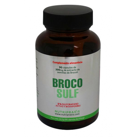 Brocosulf brocoli 90cap 275mg serpens nutripraxis