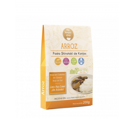 Konjac arroz 200g the konjac shop