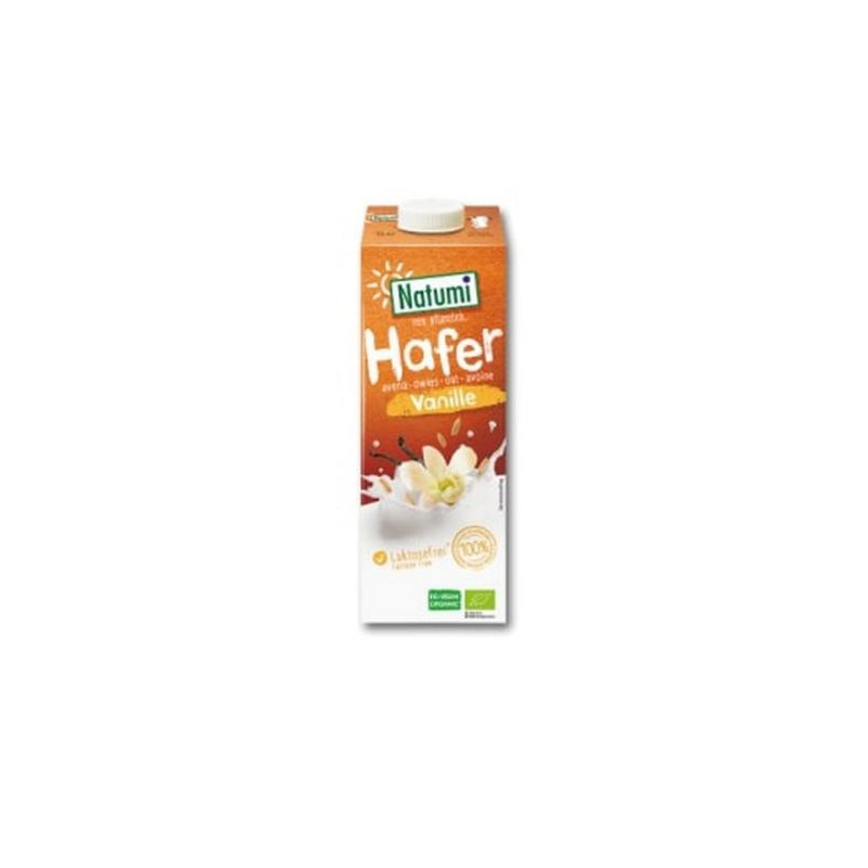 Leche avena vainilla 1l natumi