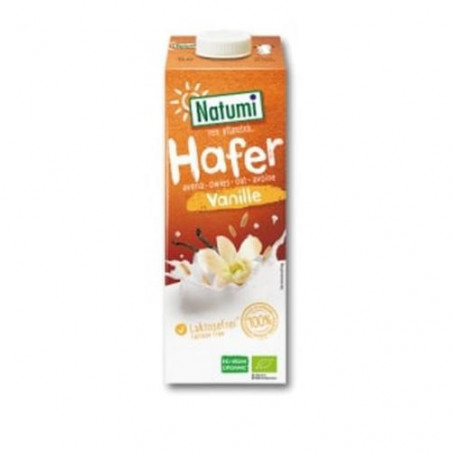 Leche avena vainilla 1l natumi