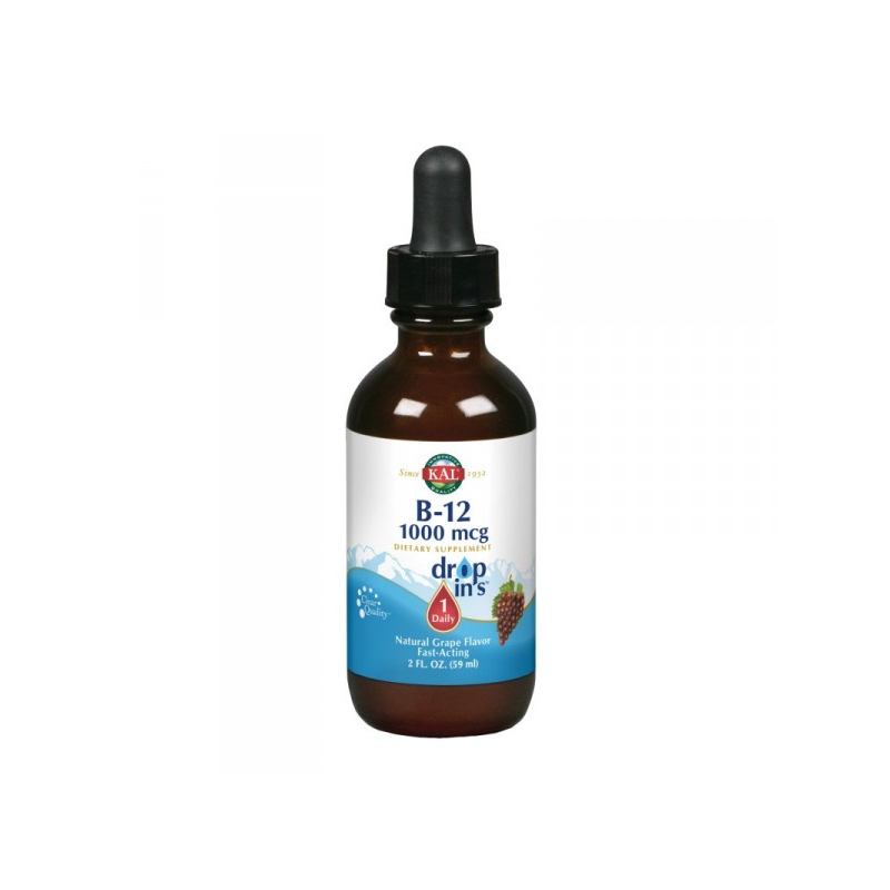 Vitamina b12 1000mcg 53ml  liquida solaray