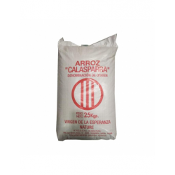 Arroz calasparra integral saco 25kg biocop