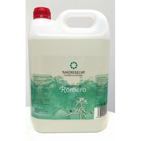 Alcohol de romero garrafa 5l madreselva