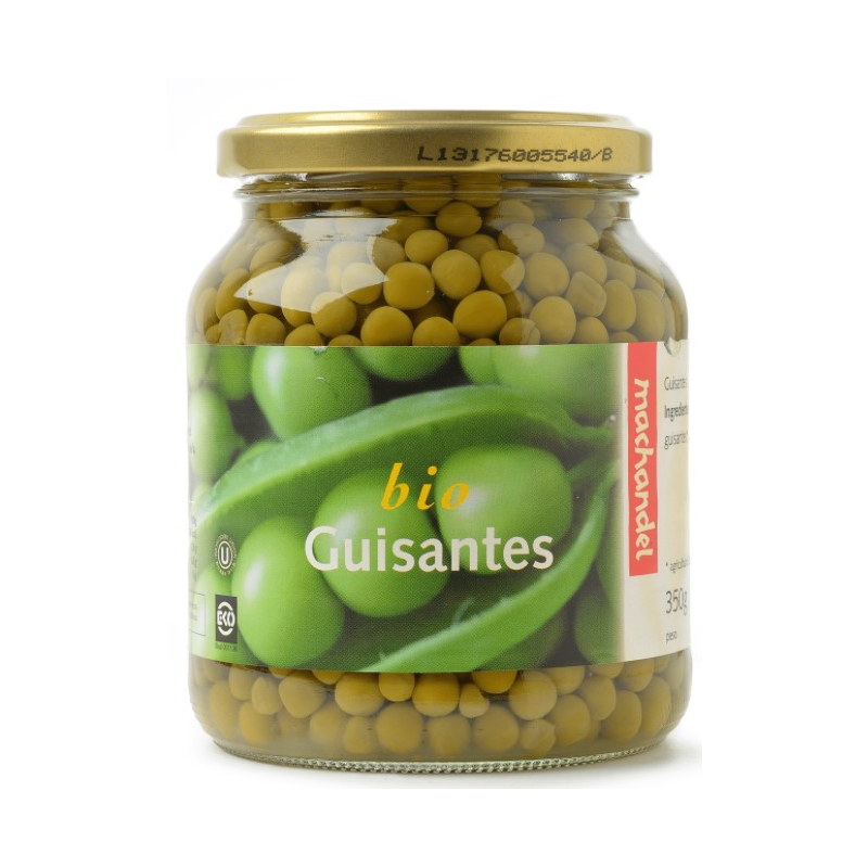 Guisantes bio 350gr. machandel