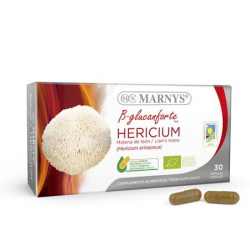 Hericium b-glucanforte melena de leon 30cap marnys