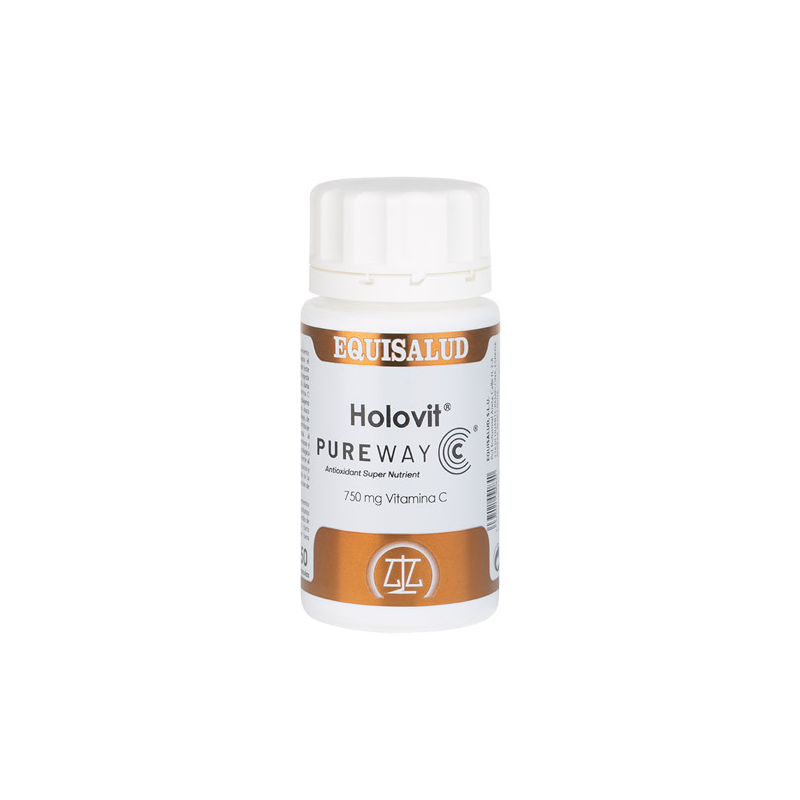 Holovit pureway vitamina c 750mg 50cap equisalud
