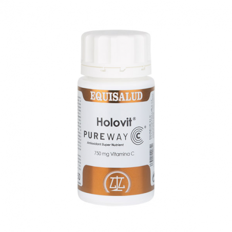 Holovit pureway vitamina c 750mg 50cap equisalud