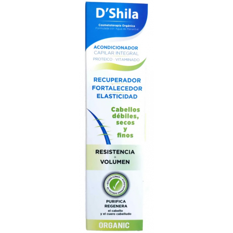 Acondicionador capilar recuperador 300ml dshila