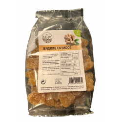 Delicias jengibre azucar 250gr int-salim