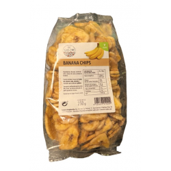 Platano deshidratado 250g. vegano int-salim