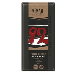 Chocolate negro 92%cacao 80gr
