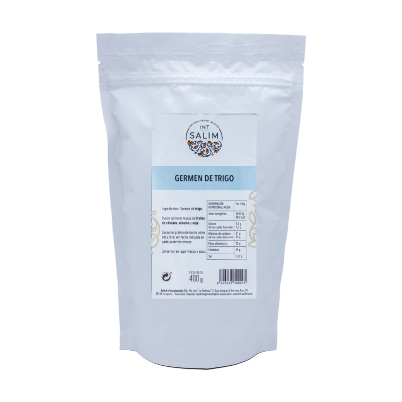 Germen trigo estabilizado 400gr int-salim