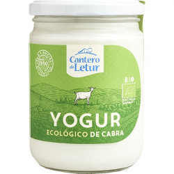 Yogur cabra ecologico 420g cantero letur