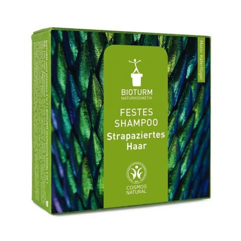 Champu solido cabello dañado 100g bioturm