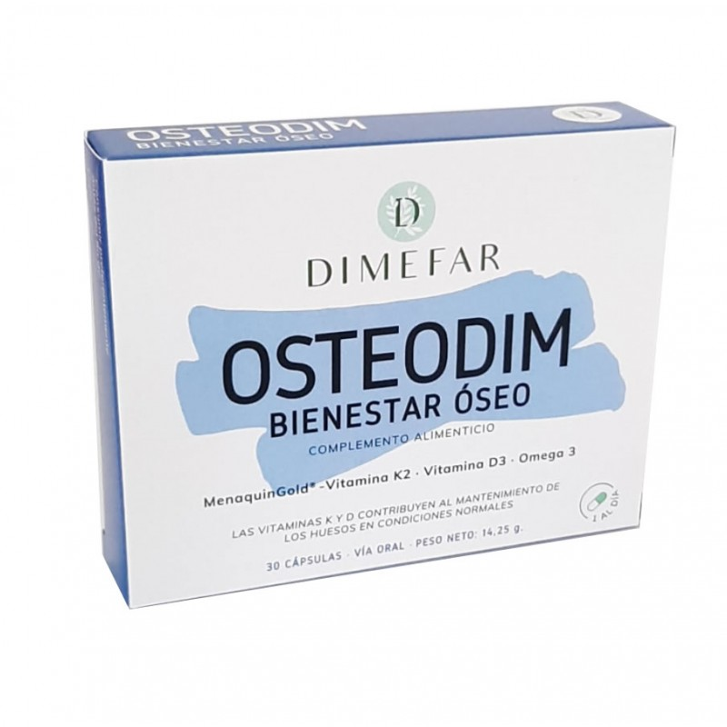 Osteodim bienestar oseo 30cap dimefar