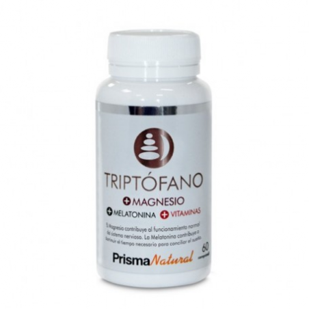 Triptofano + mg + melatonina 60comp prisma natural