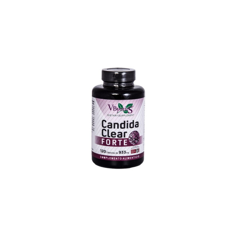 Candida clear forte 120cap 933mg vbyotics