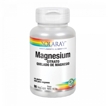 Magnesium citrato-quelato 90cap solaray