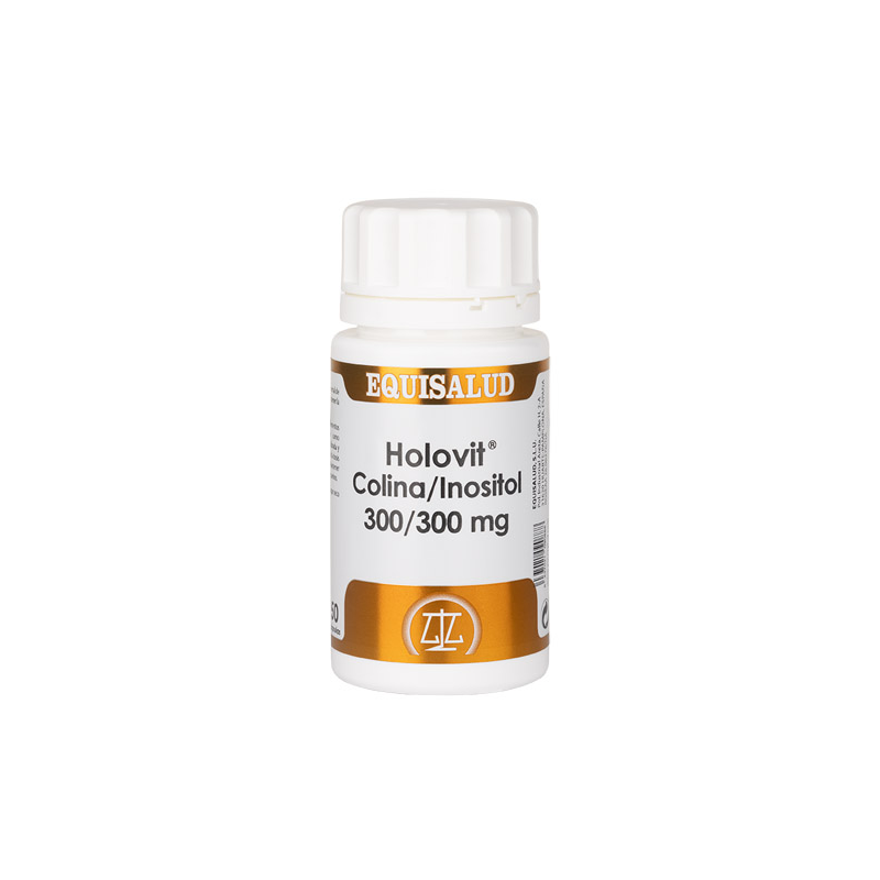 Holovit colina inositol 300/300mg 50cp equisalud
