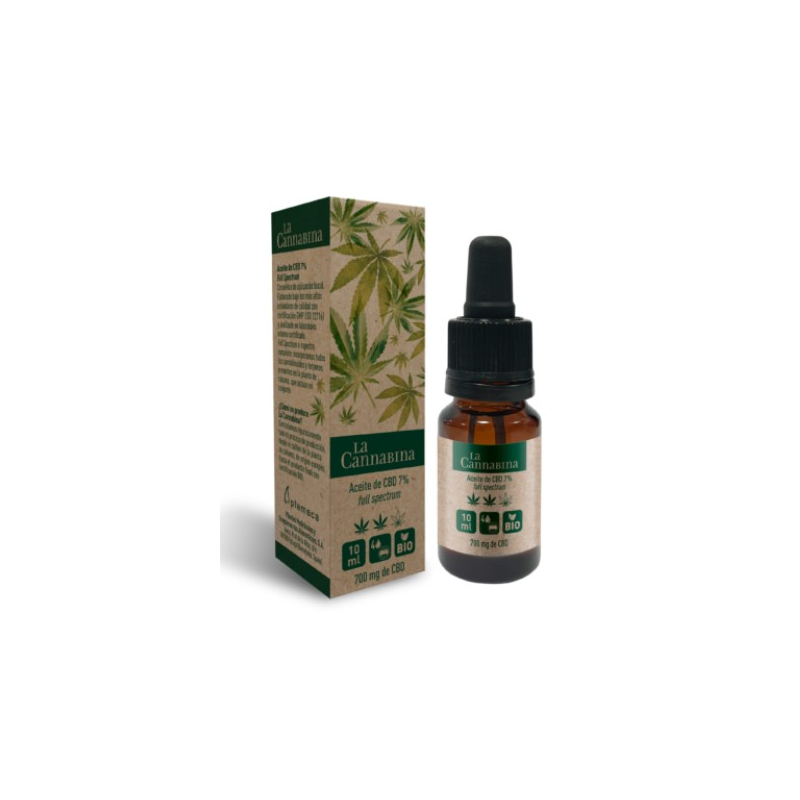 La cannabina aceite cbd 7% 10ml plameca