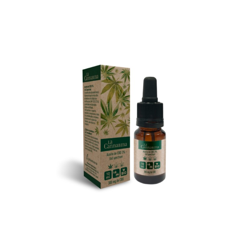 La cannabina aceite cbd 3% 10ml plameca