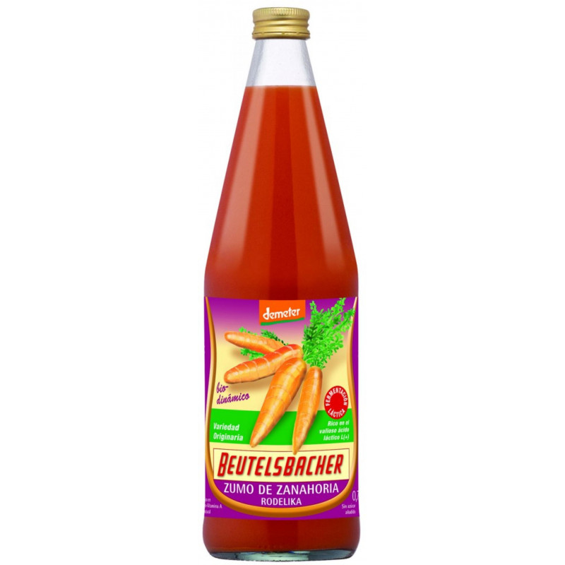 Zumo zanahoria 750ml beutelbac