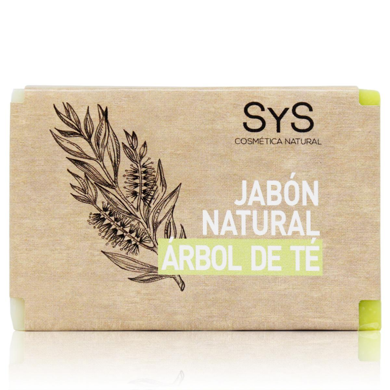 Jabon arbol de te natural pastilla 100g sys